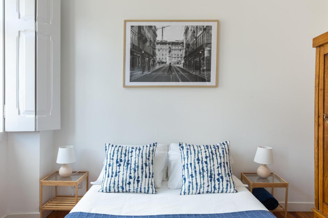 White & Blue Vintage Home In Graca Lisboa Exterior foto