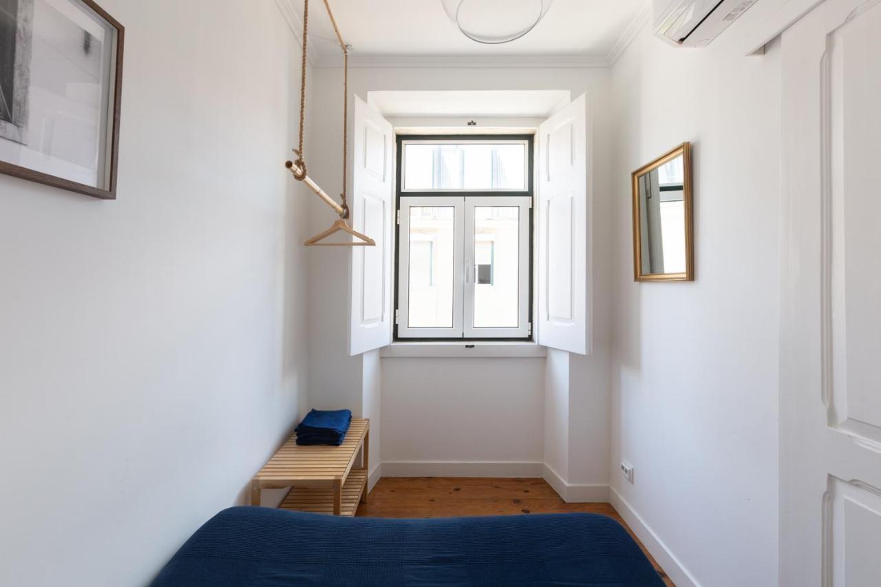 White & Blue Vintage Home In Graca Lisboa Exterior foto