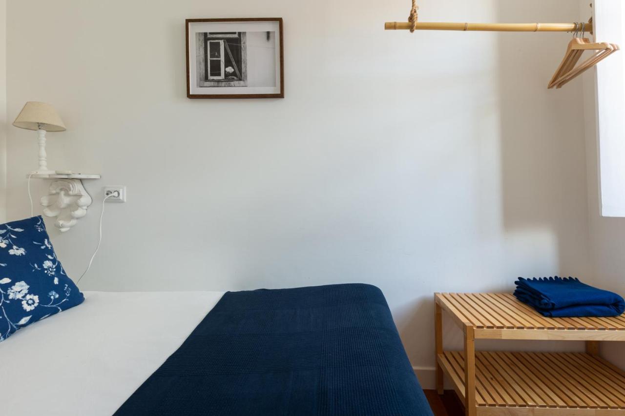 White & Blue Vintage Home In Graca Lisboa Exterior foto